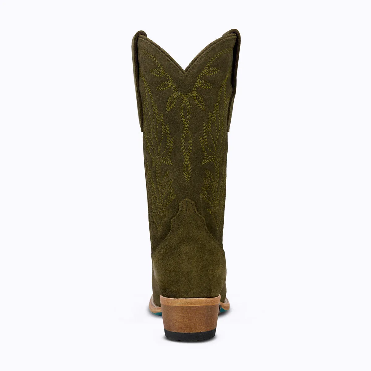 Sandaga - Olive Suede