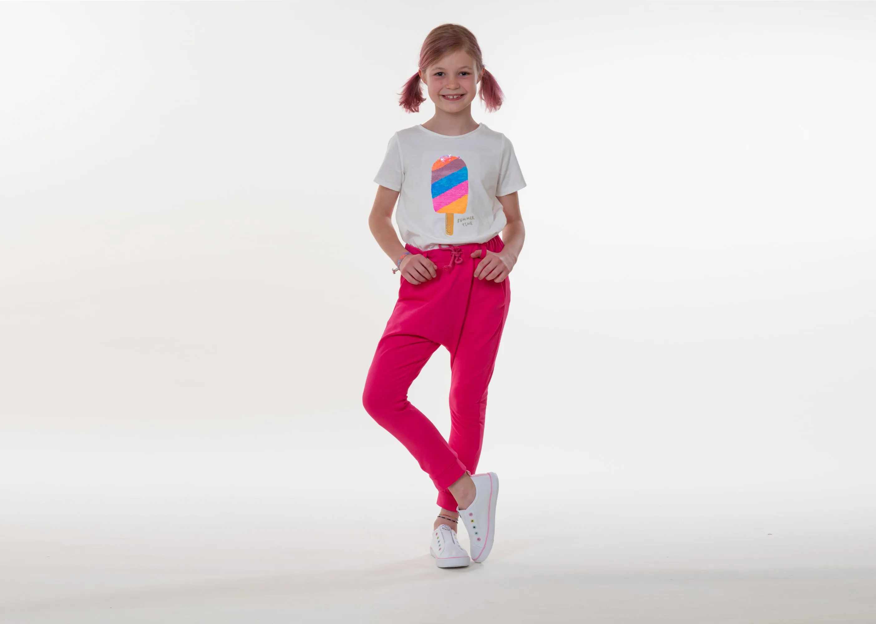 Schnittmuster Kinder Haremshose, Jogginghose DADO von Patternforkids