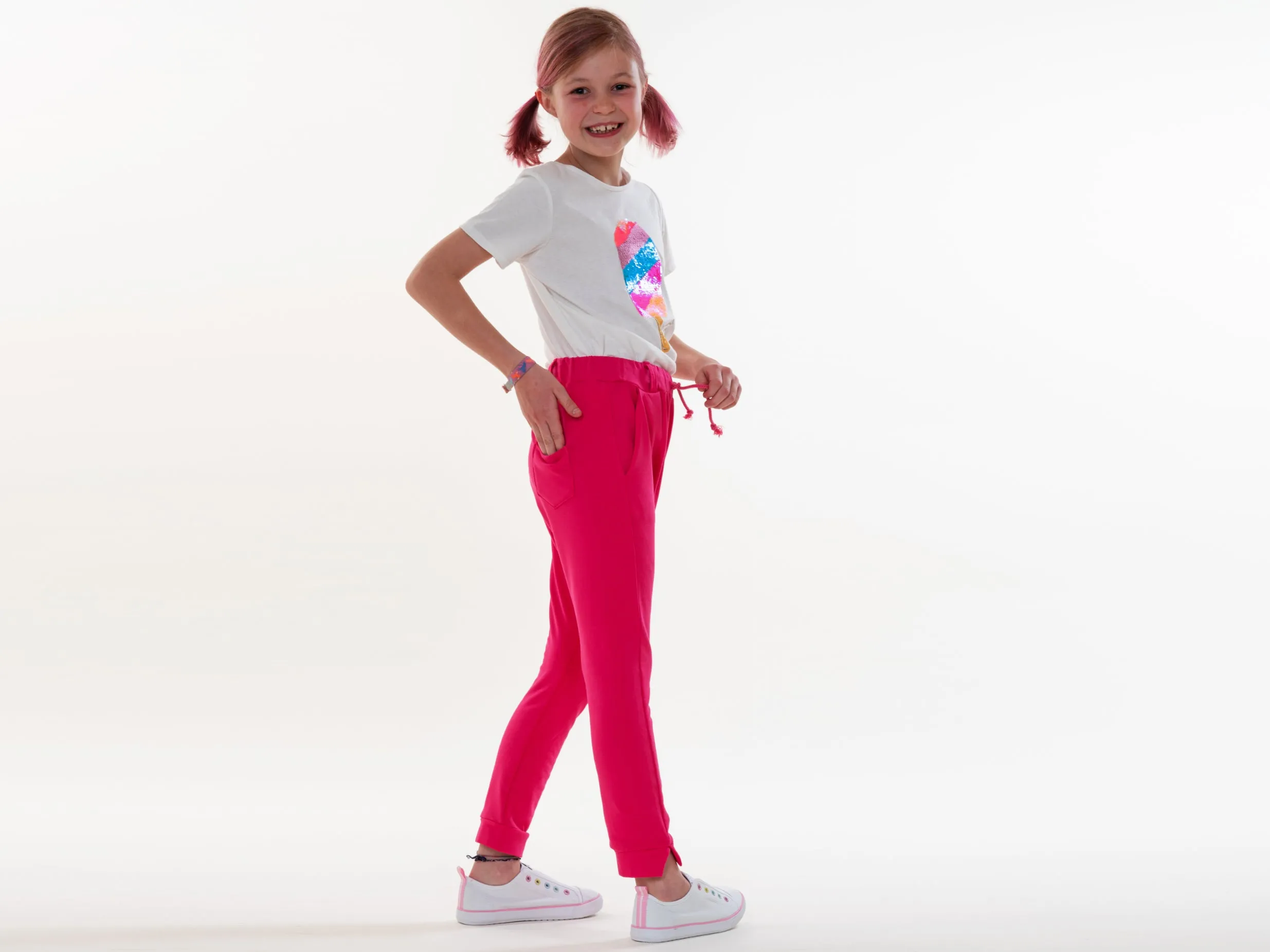 Schnittmuster Kinder Haremshose, Jogginghose DADO von Patternforkids