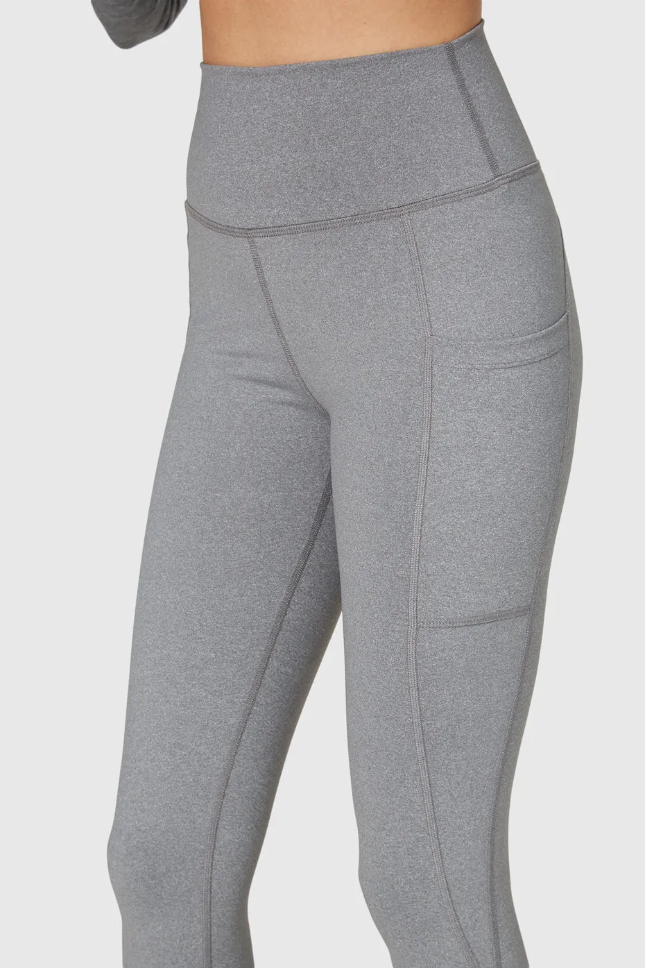 Stretch Heather Pocket Legging