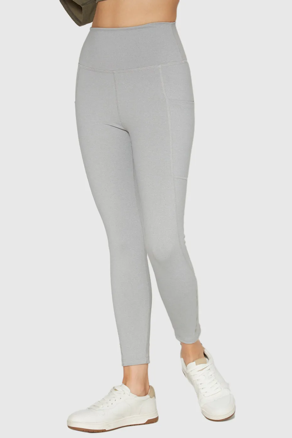 Stretch Heather Pocket Legging