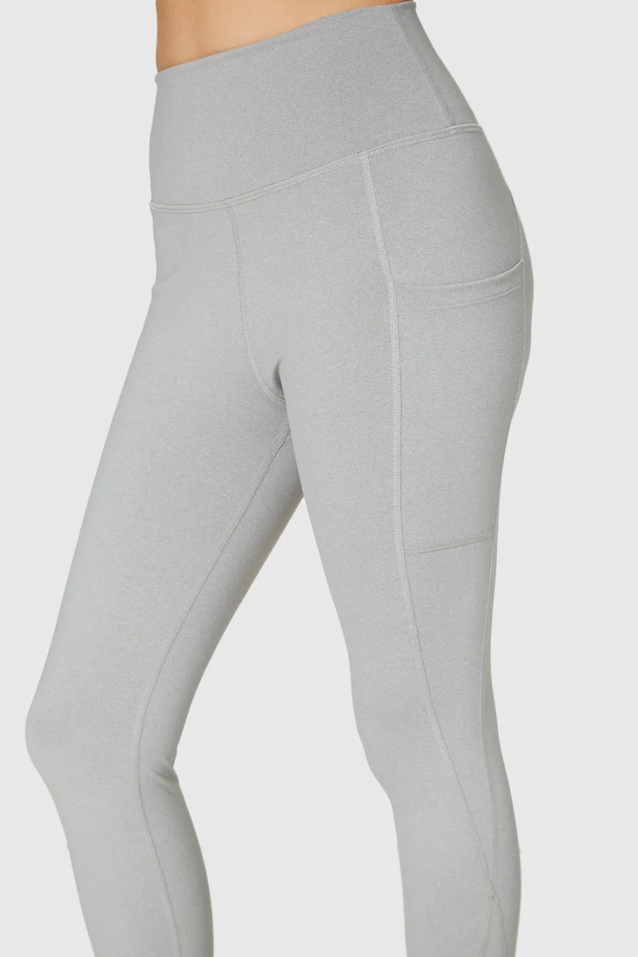 Stretch Heather Pocket Legging