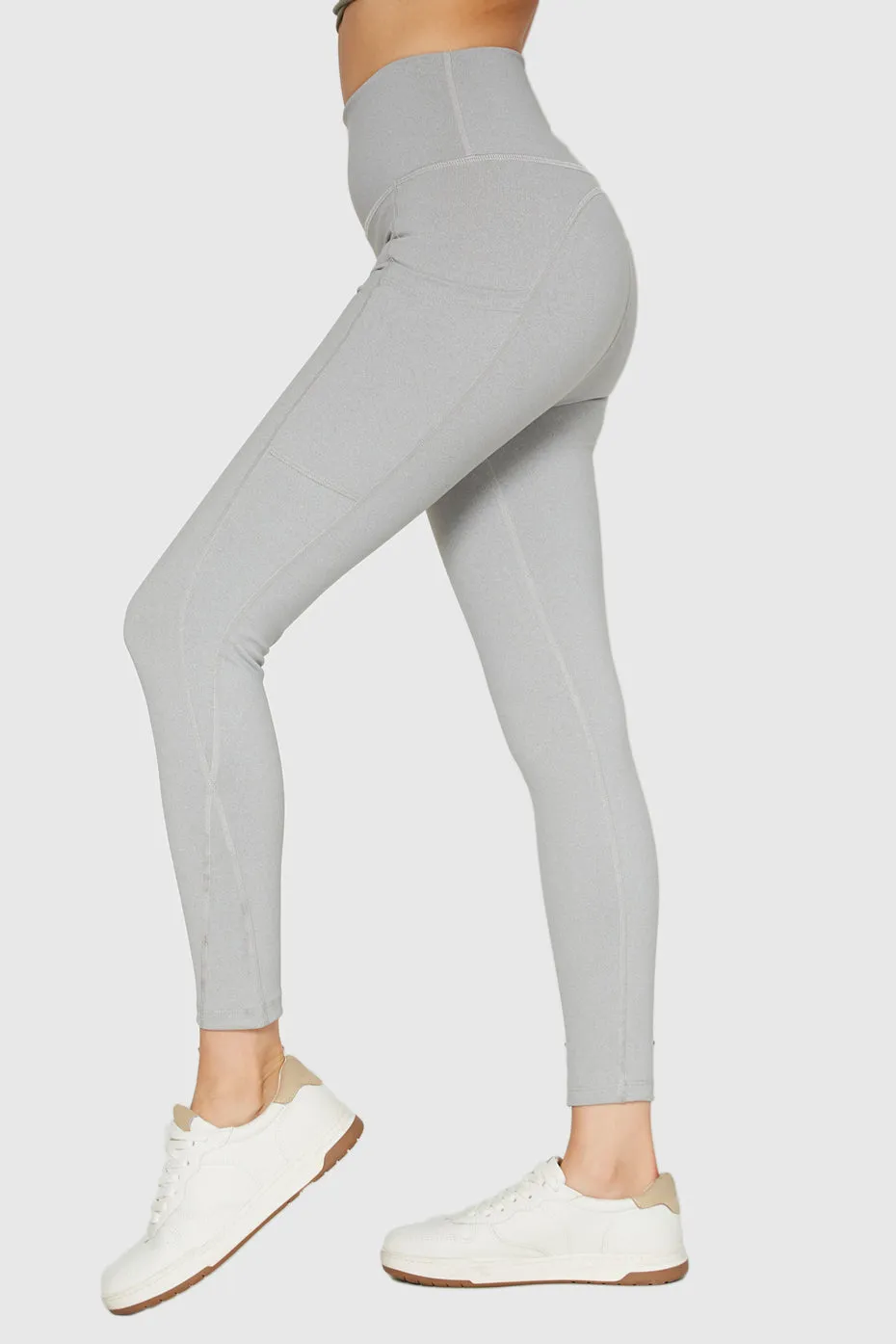 Stretch Heather Pocket Legging