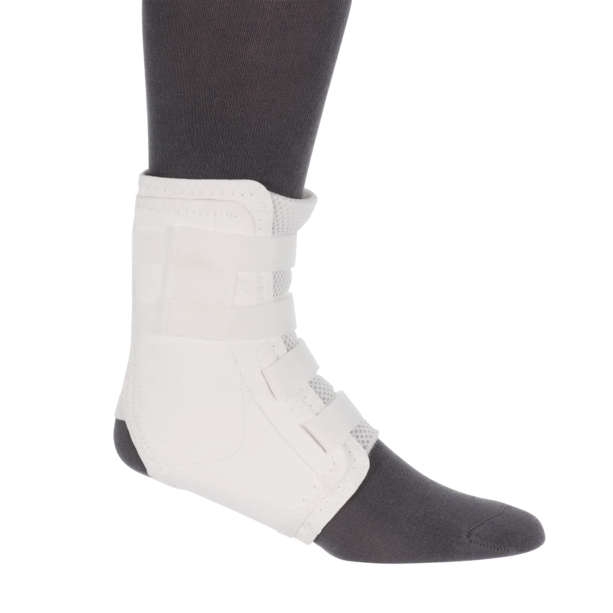 Swede-O Easy Lok Ankle Brace- White, XLarge