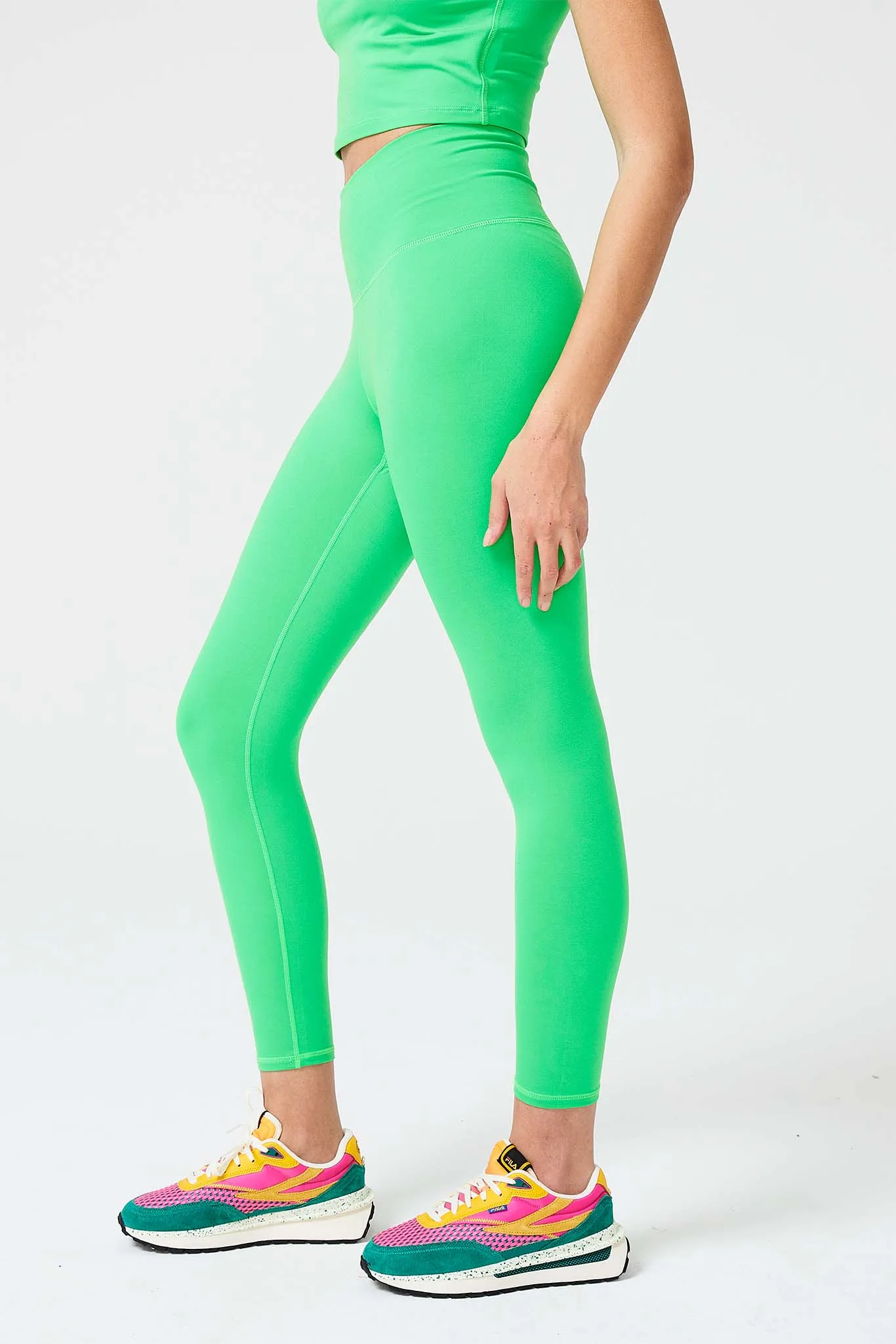 TLC Leggings in Spring Green