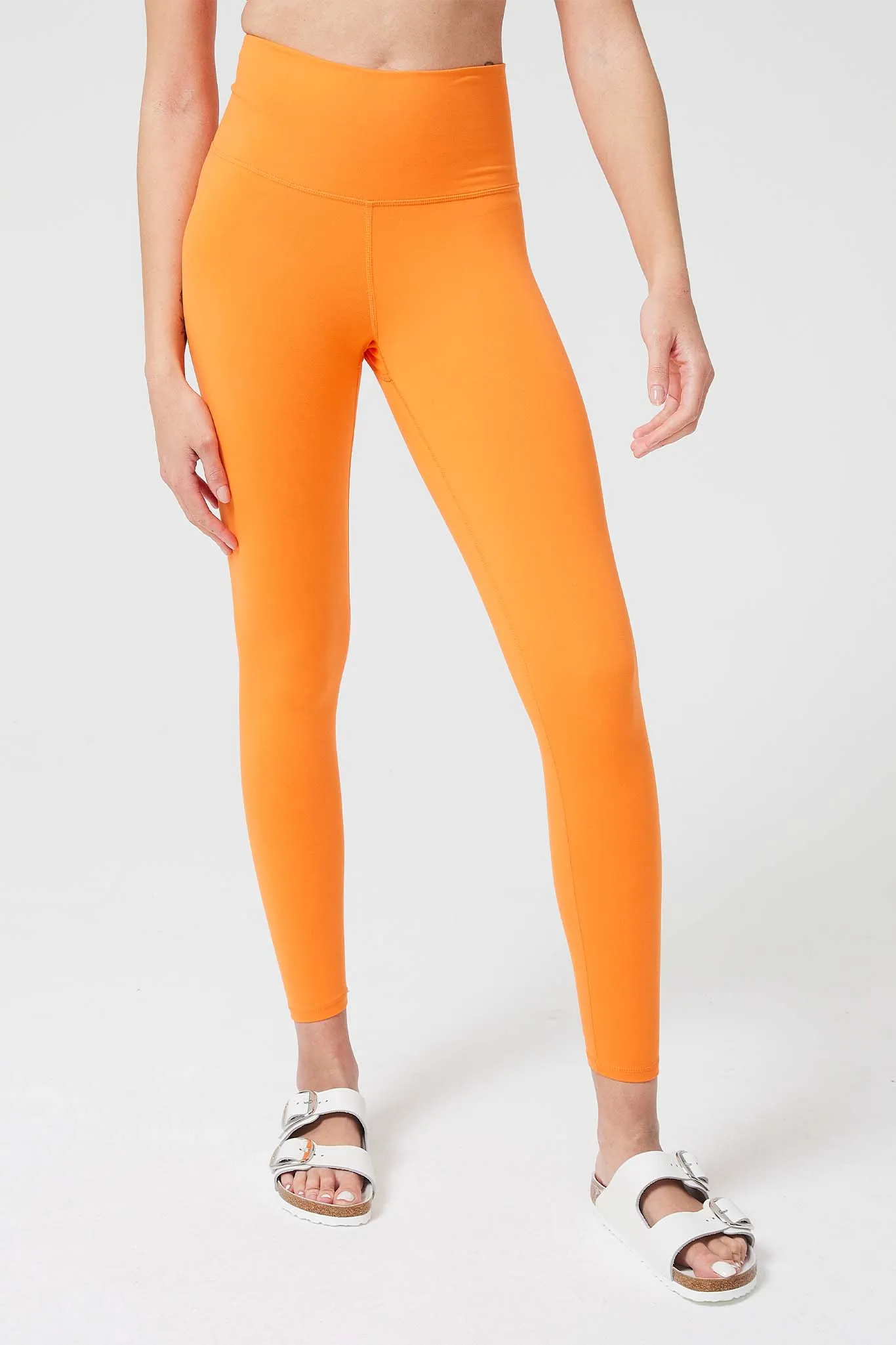 TLC Leggings in Tangerine