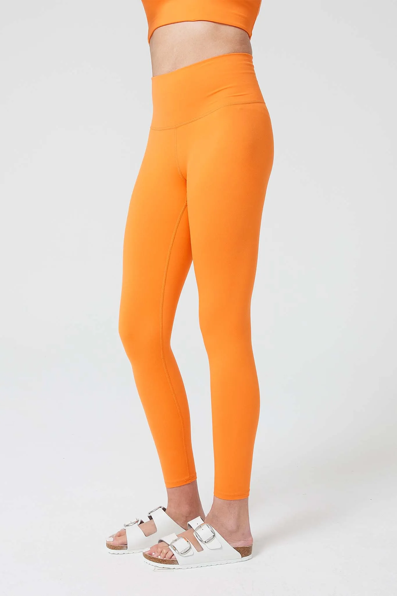 TLC Leggings in Tangerine