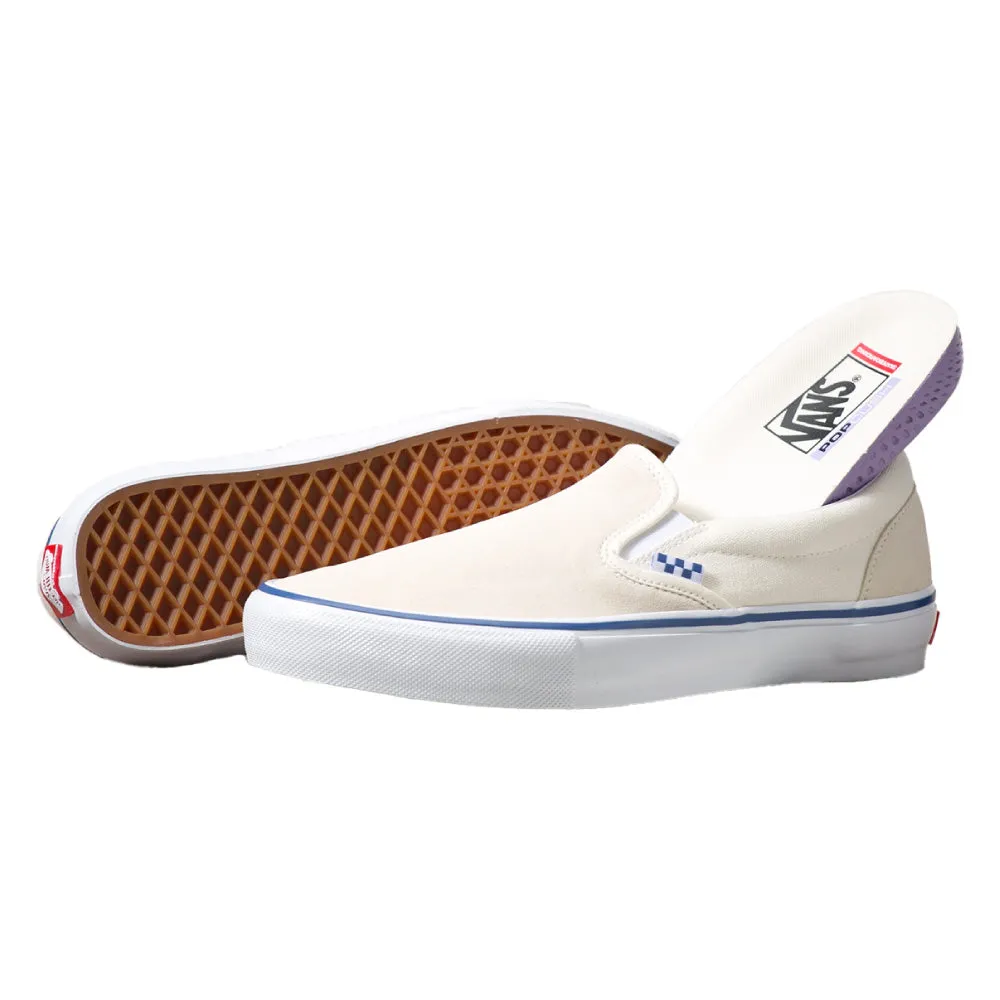 Vans Skate Slip-On Shoes (Off White)