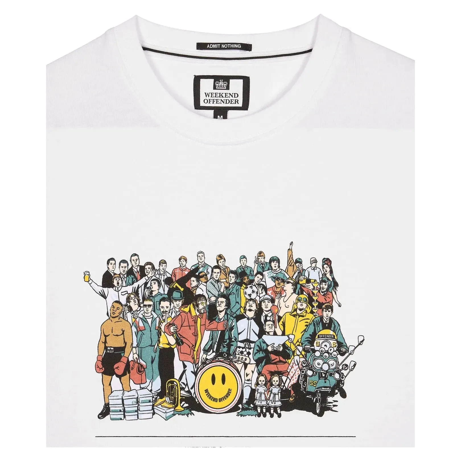 Weekend Offender - Blake Graphic White - T-Shirt